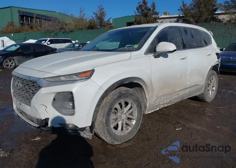 2020 Hyundai Santa Fe Sel из США, поврежденный, VIN 5NMS3CAD1LH172335